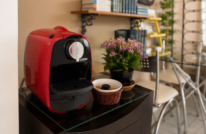 Espaço de café do escritório